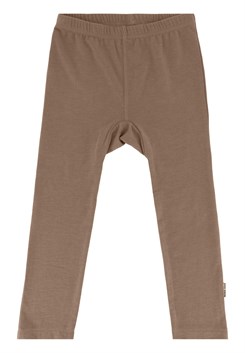 Mikk-Line wool/bamboo leggings - Warm Taupe